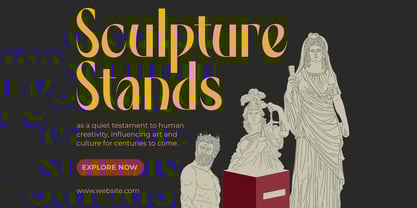 Spring Braavo Font Poster 7