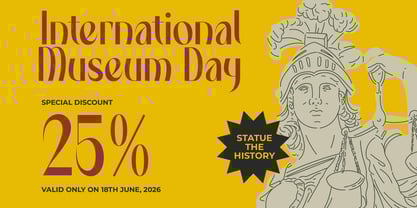 Spring Braavo Font Poster 12