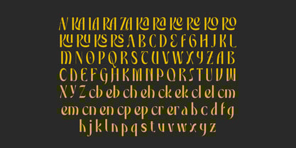 Spring Braavo Font Poster 15