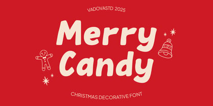 Merry Candy Font Poster 1