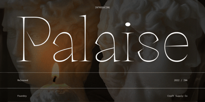 Palaise Font Poster 1