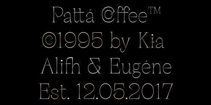 Palaise Font Poster 4