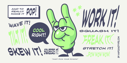 Textaus Font Poster 9