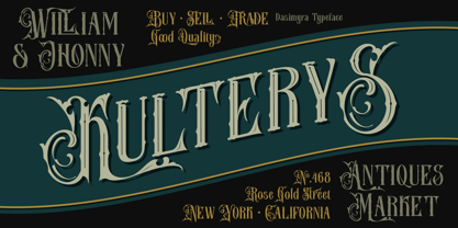 Dasimyra Font Poster 3