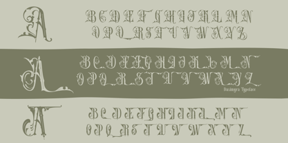 Dasimyra Font Poster 8