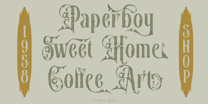 Dasimyra Font Poster 4