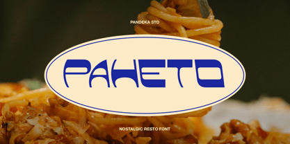 Paheto Font Poster 1