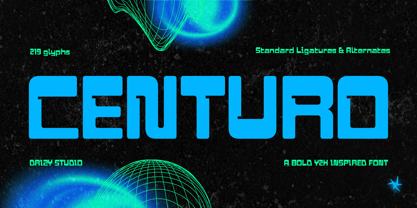Centuro Font Poster 1