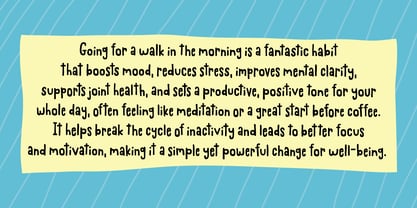 Practical Vein Font Poster 4