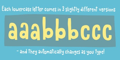 Practical Vein Font Poster 3