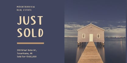 Strong Bridge Font Poster 3