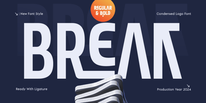 Break Font Poster 1