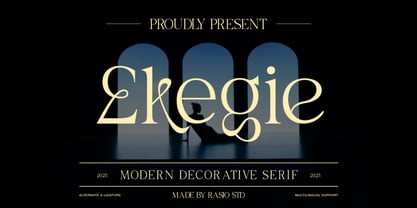 Ekegie Font Poster 1