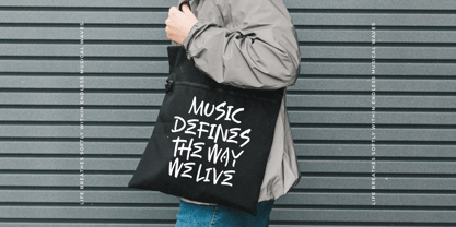 Asphalt Grunge Font Poster 10