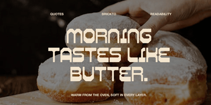 Brickto Font Poster 4