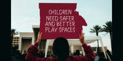 Chucky Chalk Font Poster 8