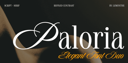 Paloria Font Poster 1