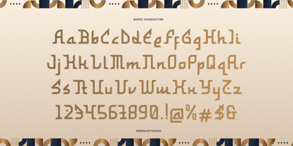 Ar Rihala Font Poster 10