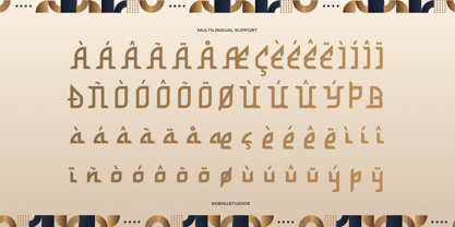 Ar Rihala Font Poster 11