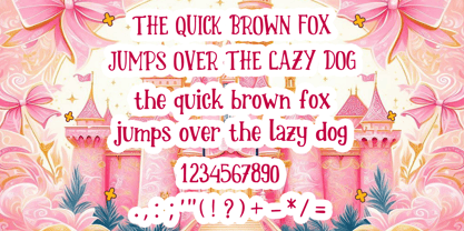 Whimsical Fairy Tale Font Poster 5