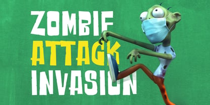MC Zombreak Font Poster 2
