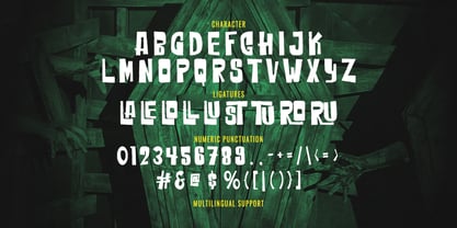MC Zombreak Font Poster 7