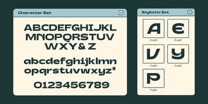 Gts Varine Font Poster 4