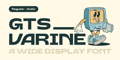 Gts Varine Font Poster 1