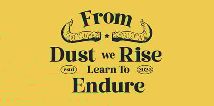 Metguy Behope Font Poster 4