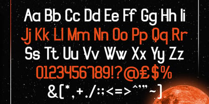 Noblemoon Font Poster 2