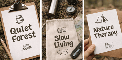 Wildnest Font Poster 5
