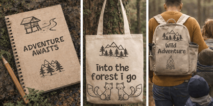 Wildnest Font Poster 3