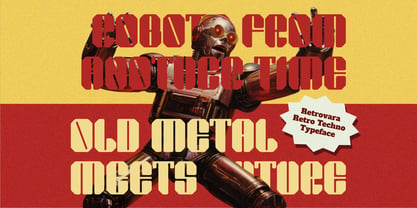 Retrovara Font Poster 4