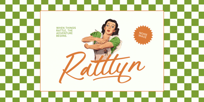 Hulatin Font Poster 10