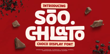 Soo Chlato Font Poster 1