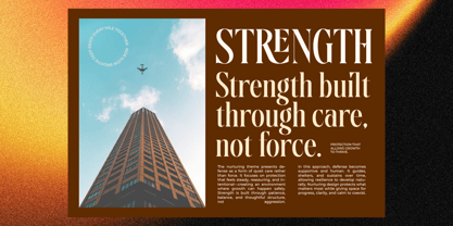 Disriete Font Poster 7