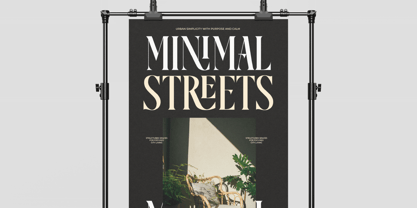 Disriete Font Poster 11