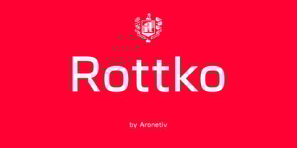 Rottko Font Poster 1