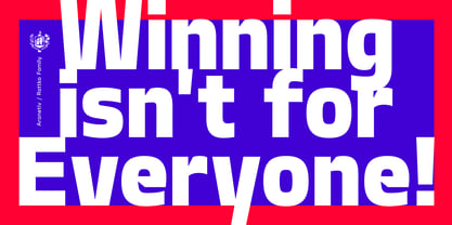 Rottko Font Poster 3