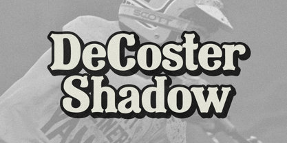 DeCoster Font Poster 8
