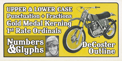 DeCoster Font Poster 4