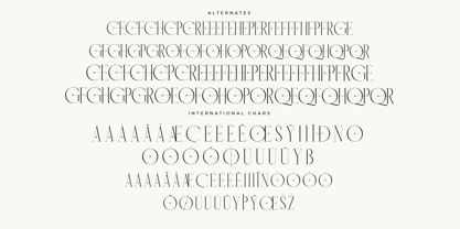 Horence Font Poster 8