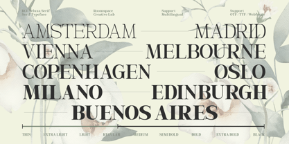 RCL Veluxa Serif Font Poster 10