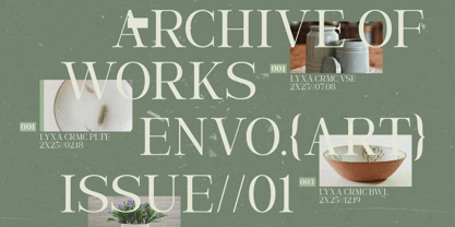 RCL Veluxa Serif Font Poster 5