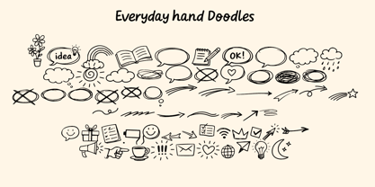 Everyday Hand Font Poster 5