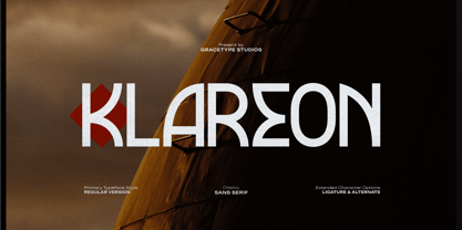 Klareon Font Poster 1