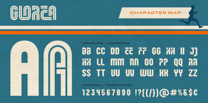 Glorea Font Poster 2