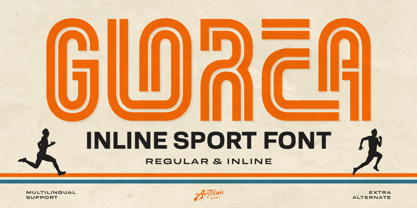 Glorea Font Poster 1
