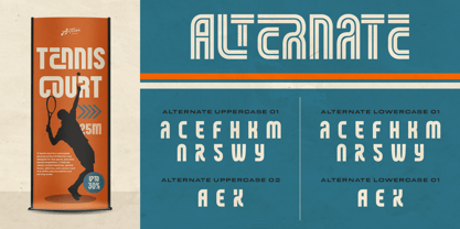 Glorea Font Poster 8