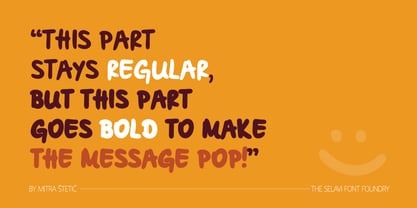 Playful Marker Font Poster 2
